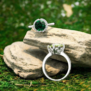 Fragrant Jewels Mystical Knots - Jewel Candle Jewel Candle Dark Olive Green Ring / 5,Ring / 6,Ring / 7,Ring / 8,Ring / 9,Ring / 10