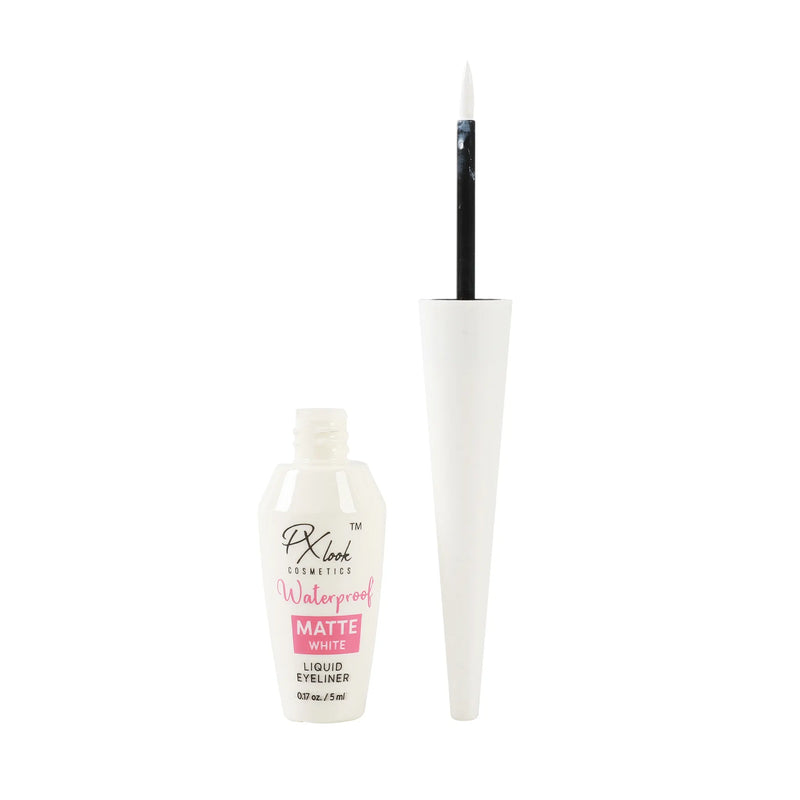 Prolux Cosmetics Matte White Liquid Eyeliner Liquid Eyeliner White Smoke