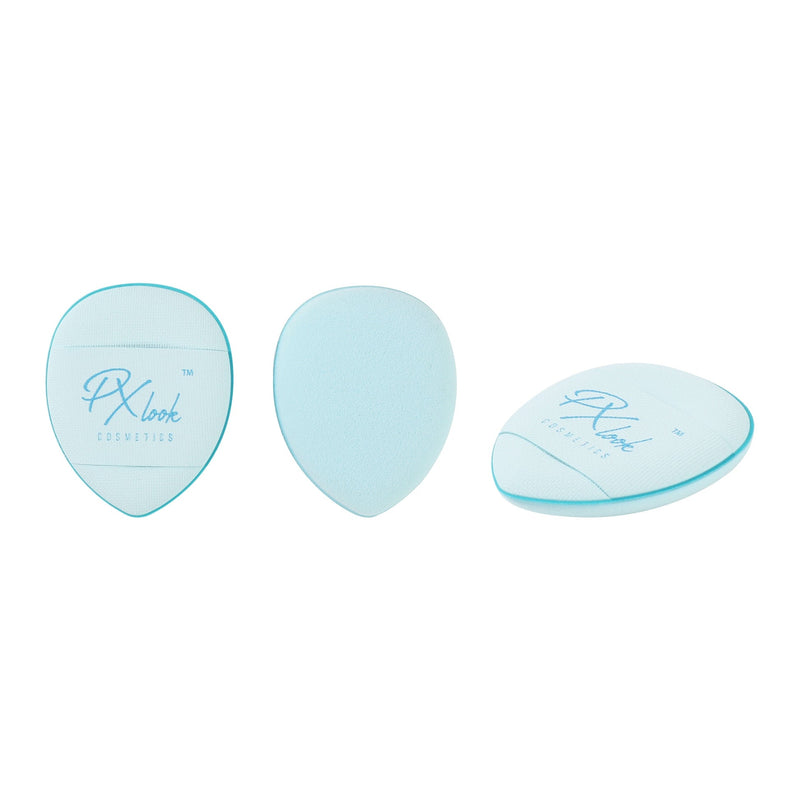 Prolux Cosmetics Mini Powder Puff Set Lavender BLUE