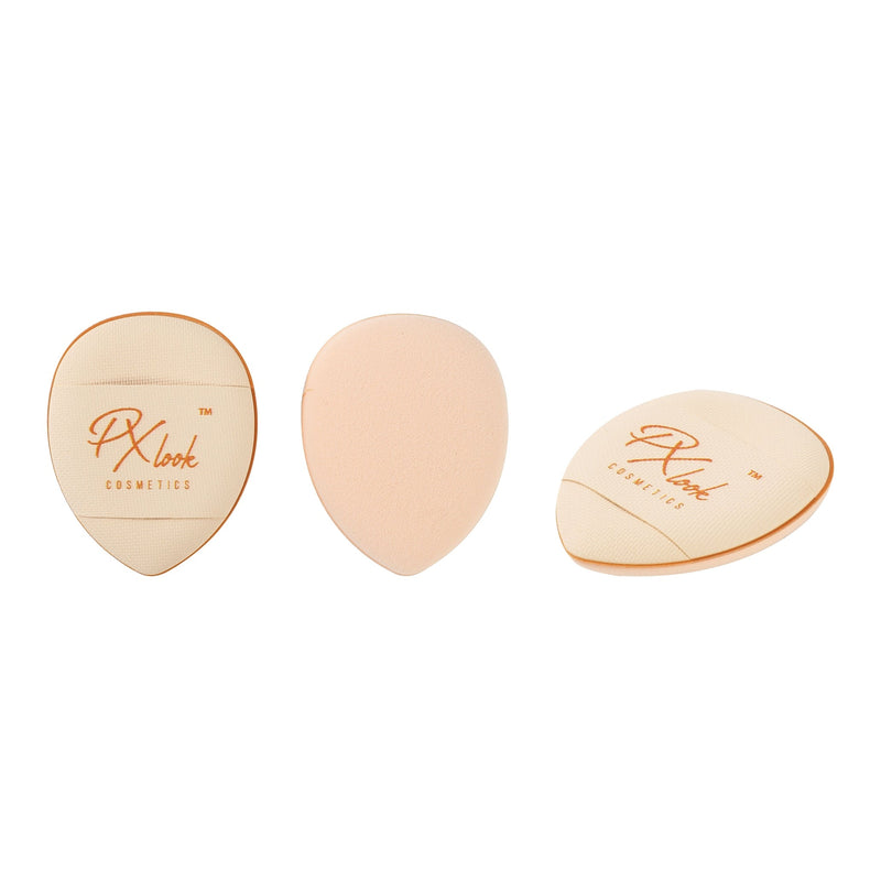 Prolux Cosmetics Mini Powder Puff Set Wheat PEACH