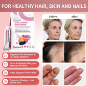 Nature Target Collagen Hair, Skin & Nails Peptides, 30 Packets Collagen White Smoke