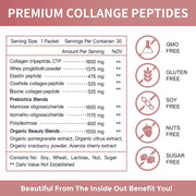 Nature Target Collagen Hair, Skin & Nails Peptides, 30 Packets Collagen White Smoke