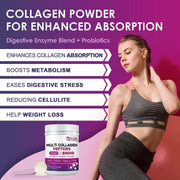 Nature Target Women’s Hydrolyzed Collagen Powder, 12.35 OZ Collagen White Smoke