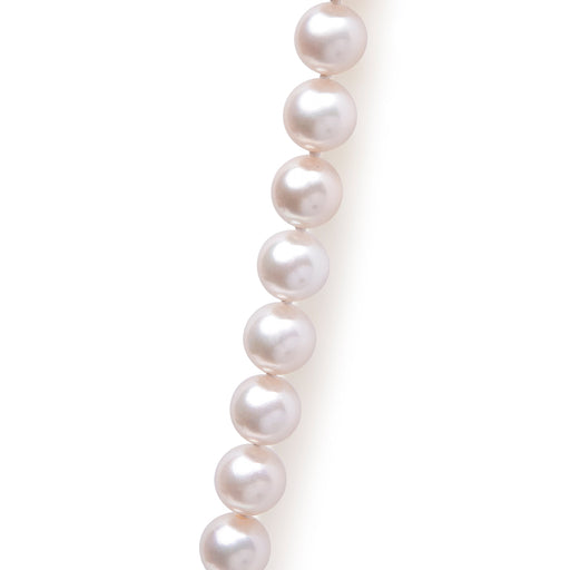 Bids.com 14K Yellow Gold 8.0x8.5mm Akoya Pearl Strand Necklace Necklaces White Smoke Yellow.Gold / 18,White.Gold / 18