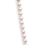 Bids.com 14K Yellow Gold 8.0x8.5mm Akoya Pearl Strand Necklace Necklaces White Smoke Yellow.Gold / 18,White.Gold / 18