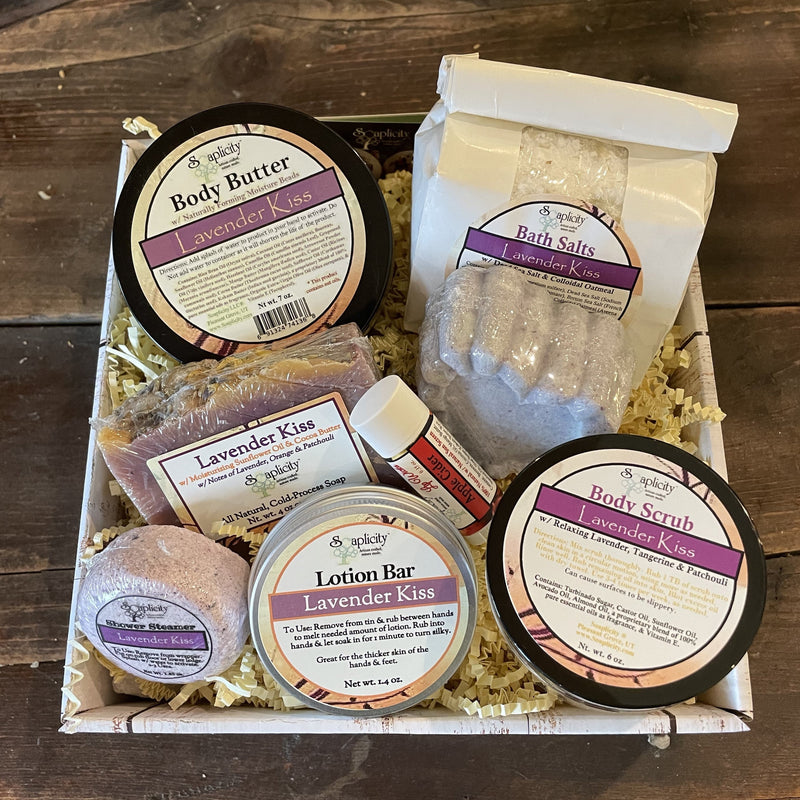 Soaplicity Scentastic Gift Sets - Large Bundles! Dark Olive Green A Hot Pink Mess,Be Calm,Euphoria,Lavender Kiss,Lemon Rose