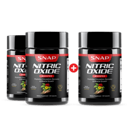Snap Supplements Nitric Oxide Booster - Buy 2, Get 1 FREE! hidden Black