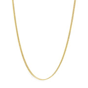 Bids.com Semi-Solid 14K Yellow Gold 4.5mm Miami Cuban Chain Necklace - Unisex Chain - 22 Inches Necklaces White Smoke Yellow.Gold / 22