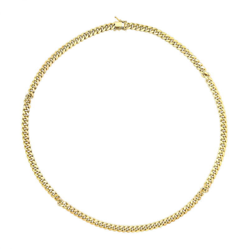 Bids.com Semi-Solid 14K Yellow Gold 6.1mm Classic Miami Cuban Chain Necklace - 22 Inches Necklaces White Smoke Yellow.Gold / 22,Yellow.Gold / 28