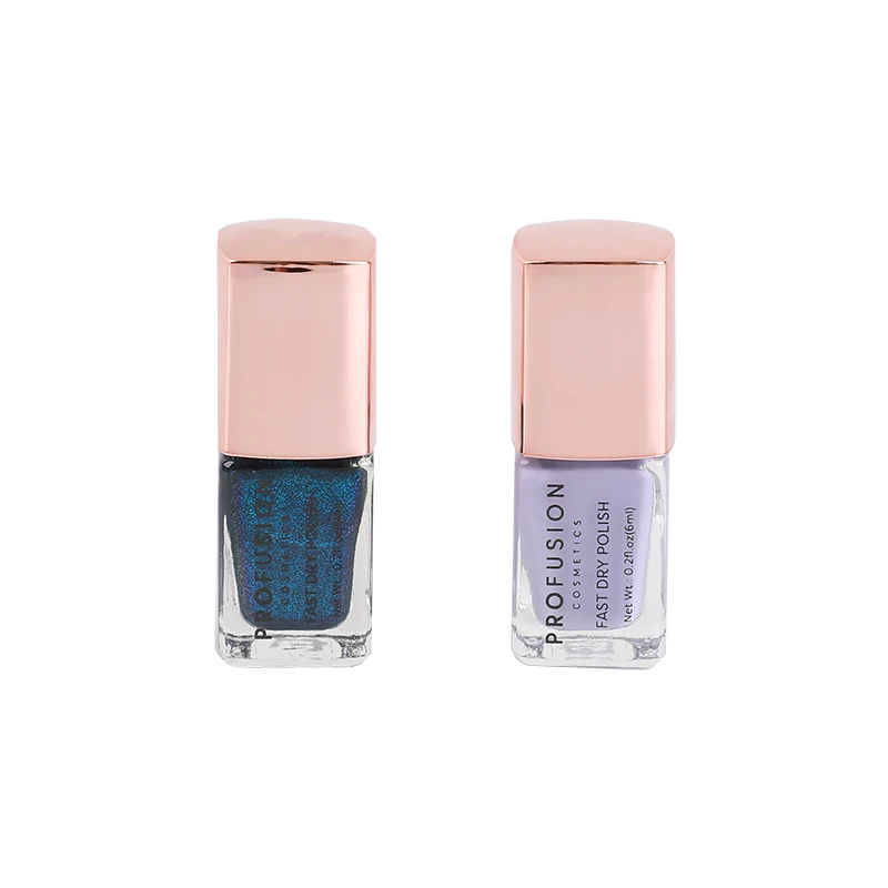 Profusion Cosmetics Written in the Stars | Enchantful Mini Nail Duo Nail Polishes Black