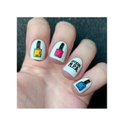 UberChic Beauty Nail Polish Is Life Stamping Plate Dark Gray