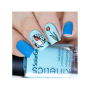 UberChic Beauty Nail Polish Is Life Stamping Plate Gray