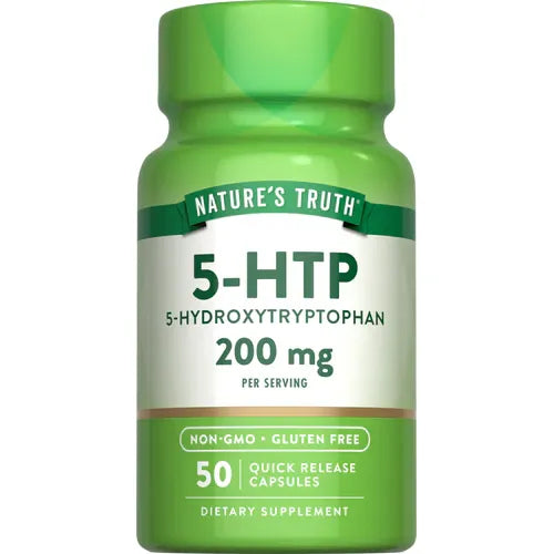 Nature's Truth Nature's Truth 5-HTP Capsules, 200 mg - 50 Count Vitamins & Supplements White Smoke