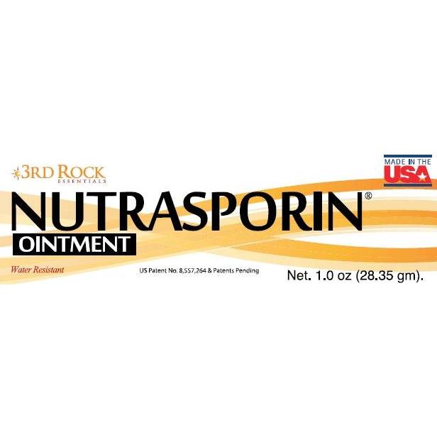3rd Rock Essentials Nutrasporin® - All Natural First Aid Ointment 100ppm Silver Gel (Water Resistant) All Natural First Aid Ointment White Smoke 1-Pack,3 pack (Not for Wholesale)