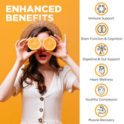 Nutrivein Nutrivein Premium Liposomal Vitamin C Supplement 1650mg - 180 Caps YH-8TP4-QGO3 White Smoke