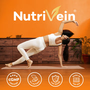 Nutrivein Nutrivein Premium Liposomal Vitamin C Supplement 1650mg - 180 Caps YH-8TP4-QGO3 Dark Orange