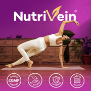 Nutrivein Nutrivein Premium Resveratrol 1450mg - 120 Capsules RP-IIR3-VE7F Dark Magenta