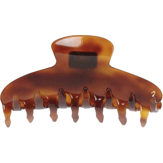Janeke Janeke Brown NZ00003D Claw Clip Claw Clip Saddle Brown