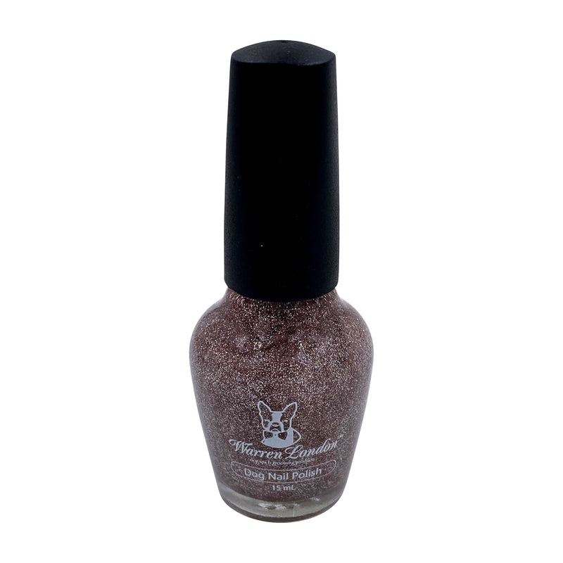 Warren London Dog Nail Polish - Polish Bottles with Brush Dog Nail Polish Black Pink Of The Glitter Sparkle Pink