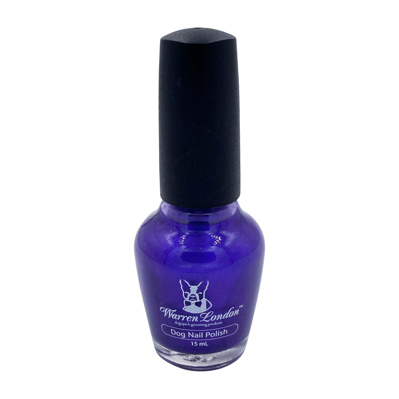 Warren London Dog Nail Polish - Polish Bottles with Brush Dog Nail Polish White Smoke Violet The Dogs Out Purple