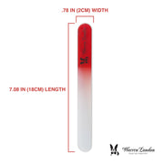 Warren London Glass Nail File for Dogs Spa Product White Smoke
