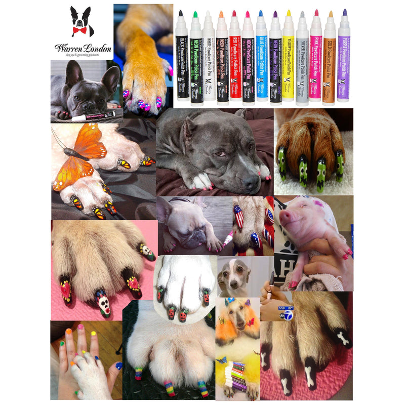 Warren London Pawdicure Polish Pens - 13 Pen Bundle Deals & Packages White Smoke