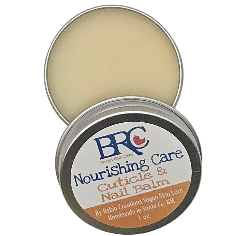 By Robin Creations Cuticle Nourishing & Nail Strengthening Balm Nail Care Tan 1 Tin,3 Tins