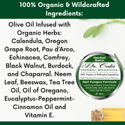COLEHERBALS LLC 12 - Dr. Cole's Nail Fungus Balm Herbal White Smoke