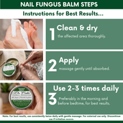 COLEHERBALS LLC 12 - Dr. Cole's Nail Fungus Balm Herbal Dim Gray