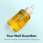 Onsen Secret Nail Reboot Oil Nail Care Light Cyan 35ml,10ml,2 x 35ml,2 x 10ml