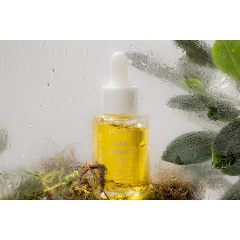 Onsen Secret Nail Reboot Oil Nail Care Gray 35ml,10ml,2 x 35ml,2 x 10ml