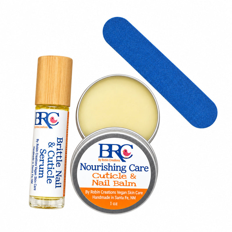 Brittle Nail Serum & Strengthening Balm Set