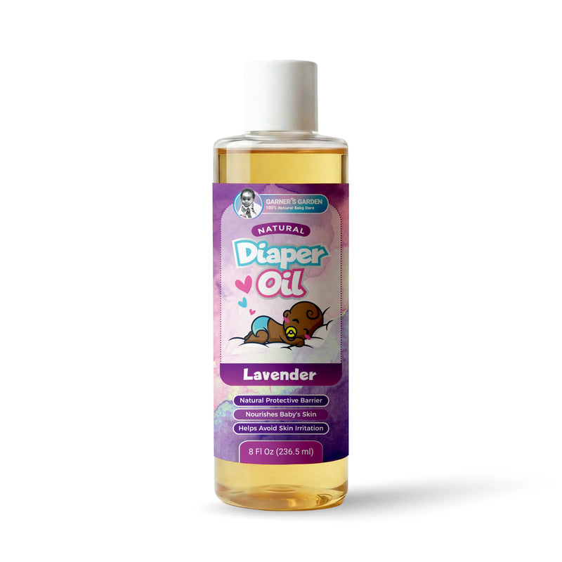 Garner's Garden Diaper Oil | Natural Baby Care White Smoke 4oz / Lavender Diaper Oil,8oz / Unscented Diaper Oil,8oz / Lavender Diaper Oil,16oz / Unscented Diaper Oil,16oz / Lavender Diaper Oil,32oz / Unscented Diaper Oil,32oz / Lavender Diaper Oil