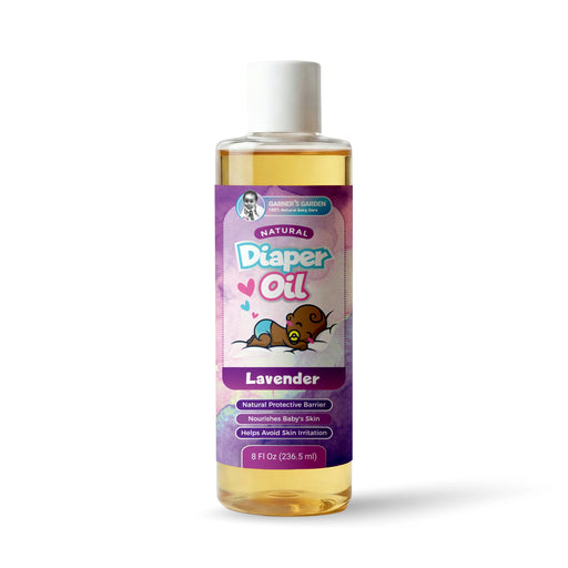 Garner's Garden Diaper Oil | Natural Baby Care White Smoke 4oz / Lavender Diaper Oil,8oz / Unscented Diaper Oil,8oz / Lavender Diaper Oil,16oz / Unscented Diaper Oil,16oz / Lavender Diaper Oil,32oz / Unscented Diaper Oil,32oz / Lavender Diaper Oil
