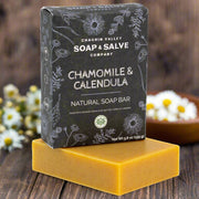 Chagrin Valley Soap & Salve Natural Soap: Chamomile & Calendula Soap Dark Slate Gray Full Bar 5.6 oz