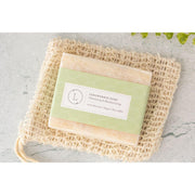 Lizush 2 x Lemongrass Natural Soap Bar, Handmade Body Soap Gift NATURAL SOAP BAR Light Gray
