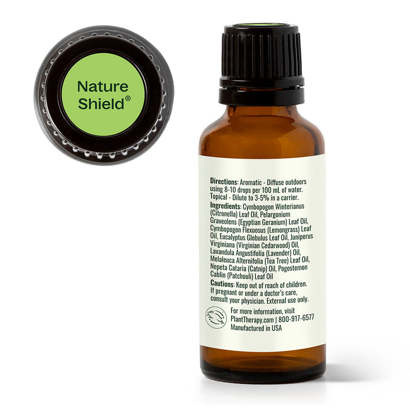 Plant Therapy Nature Shield Essential Oil Blend Essential Oil White Smoke 10 mL,30 mL,100 mL