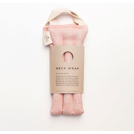 Slow North Neck Wrap - Pink Pampas Relaxation Accessories White Smoke