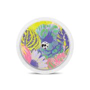 Peelz Neon Floral Freestyle Libre 2 Peelz/Stickers White Smoke Sensor Only