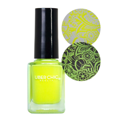 UberChic Beauty Neon Lights - Stamping Polish Stamping Polish White Smoke