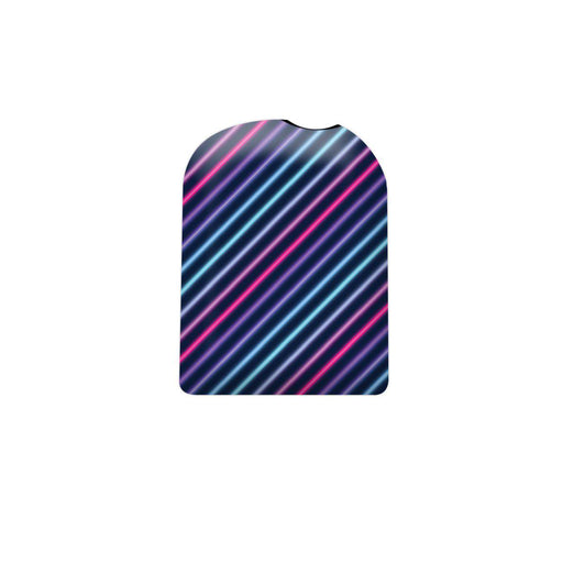 Peelz Neon Stripes Pod Sticker – Pump Peelz Peelz/Stickers Midnight Blue