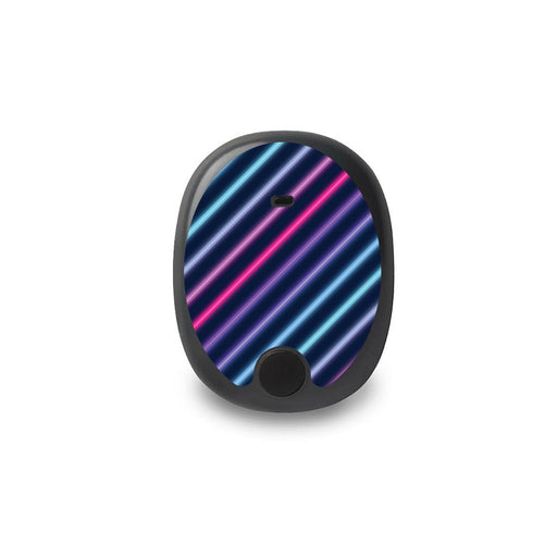 Peelz Neon Stripes for the Eversense Smart Transmitter Peelz/Stickers White Smoke
