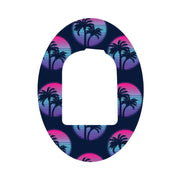 Peelz Neon Sunset Pod Patch Tape - Pump Peelz Patch Medical Tape White Smoke 1-Pack Omnipod Tape
