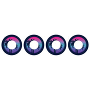 Peelz Neon Sunset Patch  Tape Designed for the FreeStyle Libre 2 Patch Medical Tape White Smoke 4-Pack Libre