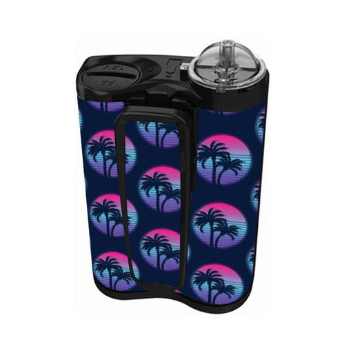 Peelz Neon Sunset for Sticker for Medtronic MiniMed 770G & 780G Peelz/Stickers White Smoke Back and Clip Peelz