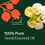 Plant Therapy Neroli Essential Oil Essential Oil Dark Green 2.5 mL,5 mL