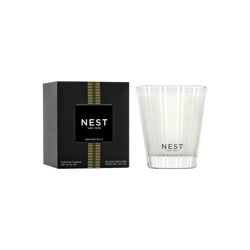 Nava Beauty Nest New York Grapefruit Candle Black Classic 8.1 oz