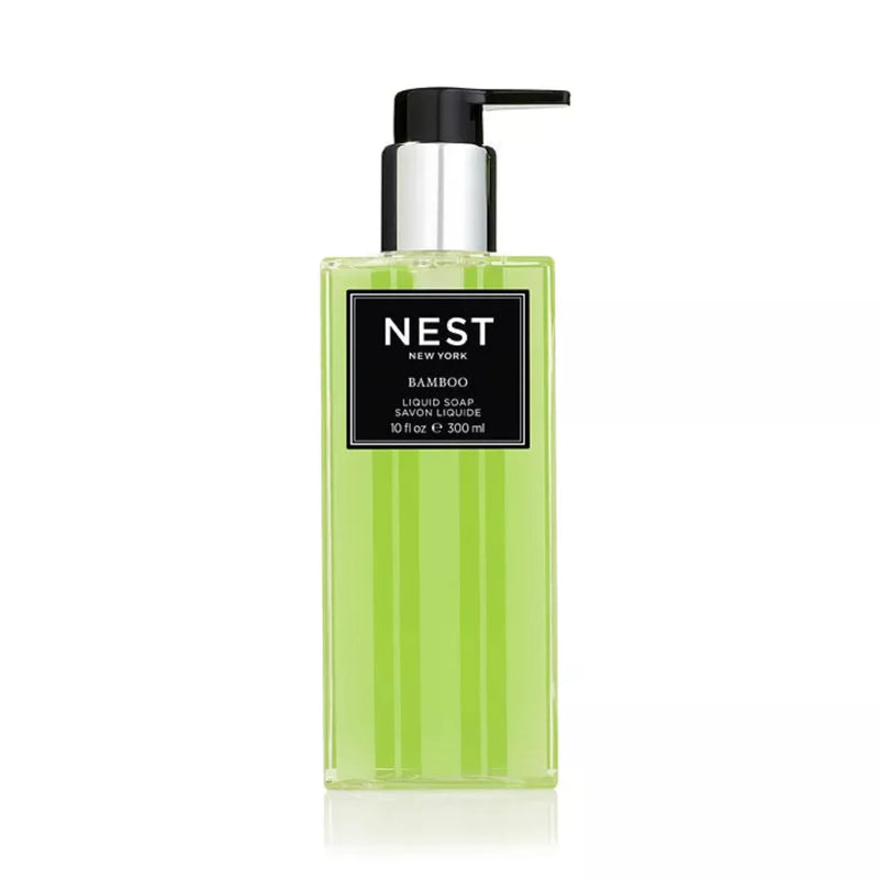 Nava Beauty Nest New York Bamboo Liquid Soap 10 OZ White Smoke