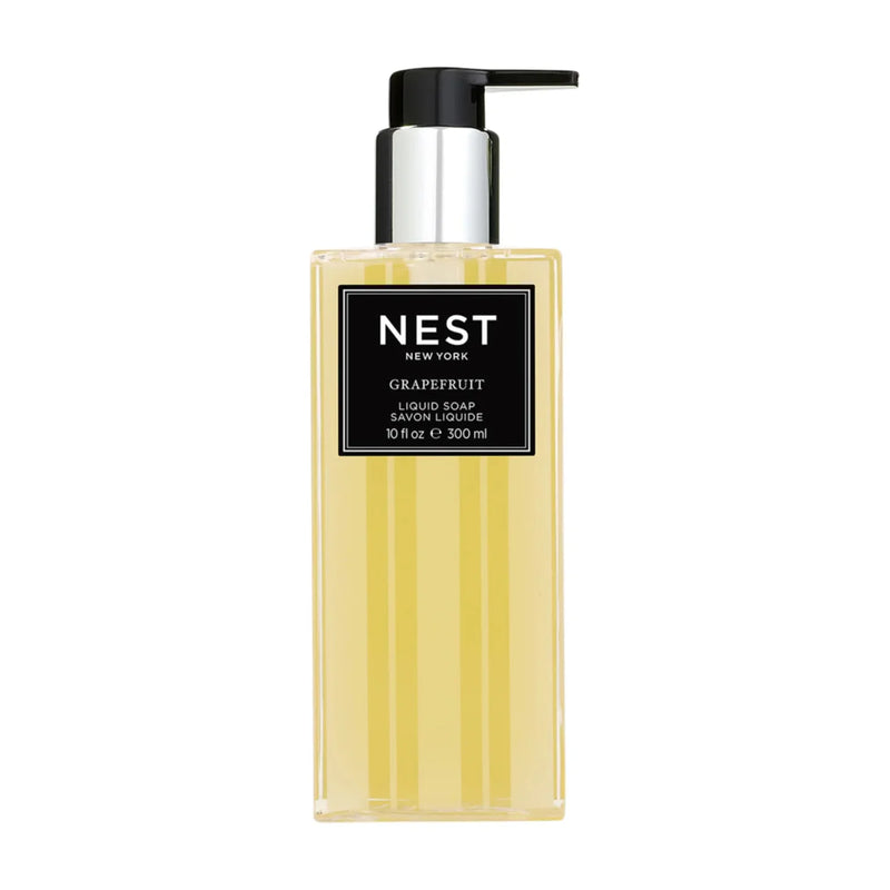 Nava Beauty Nest New York Grapefruit Liquid Soap 10 OZ White Smoke
