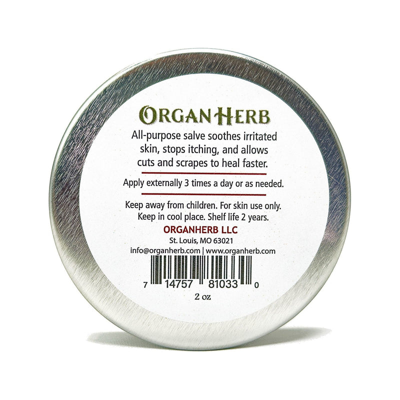 OrganHerb OrganHerb Organic Calendula Salve (Neven) 2 oz – Gentle, All-Purpose Skin Soother Organic Salves Dark Slate Gray
